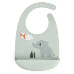Babador de Silicone Playground Verde