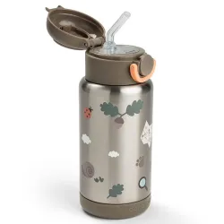 Botelha Térmica com Canudo Tiny Trails Arena 340 ML