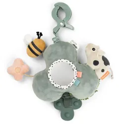 Espelho de Atividade com Clip Tiny Farm Verde