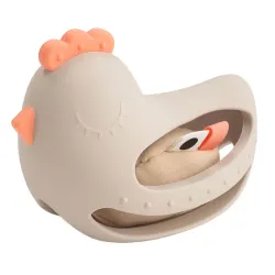 Brinquedo de Agarre e Mordedor C/Sonajero Clucky Arena