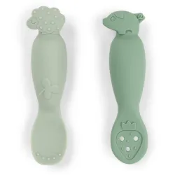Set de Colheres de Aprendizagem Tiny Farm Verde