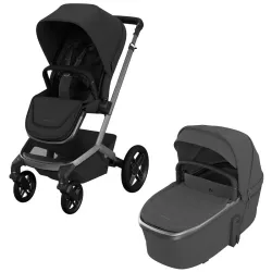 Carrinho 2 Peças Maxicosi Fame 2026 Onyx Black
